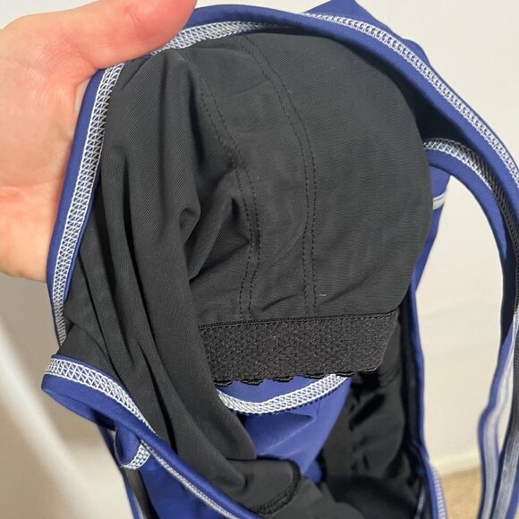 Lands End Swim Top Tankini Cross Back Women Size 10 Blue - Picture 6 of 7